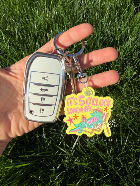 Completed Acrylic keychain shapes