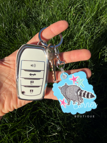 Completed Acrylic keychain shapes