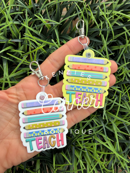 Completed Acrylic keychain shapes