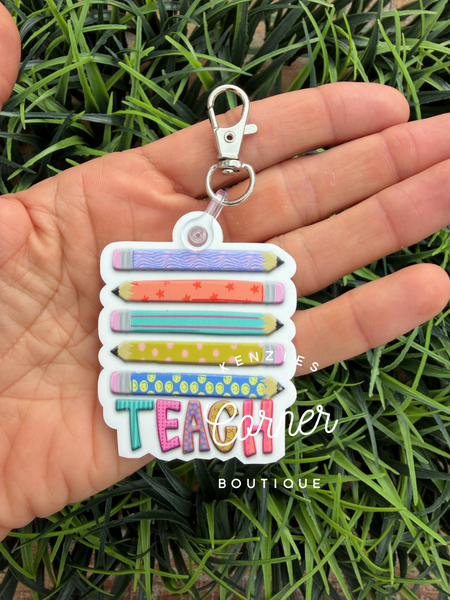 Completed Acrylic keychain shapes