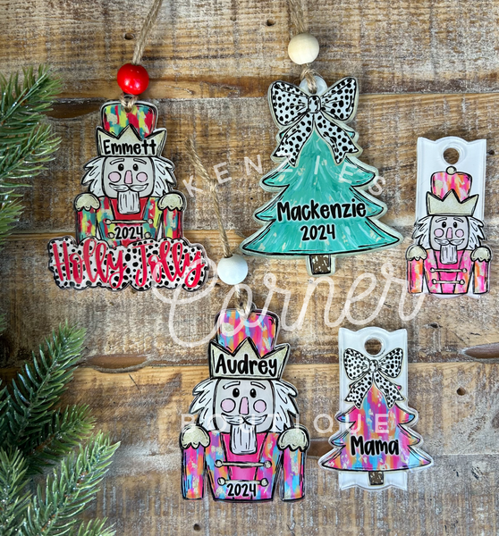 Blank Acrylic nutcracker ornaments