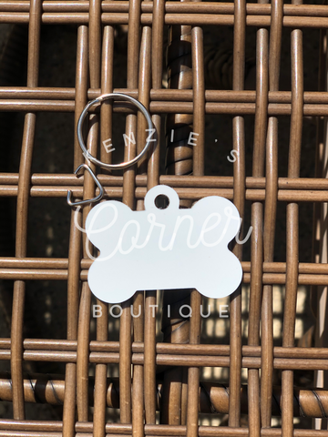 Blank sublimation double sided dog tag