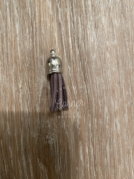 Blank key chain tassels