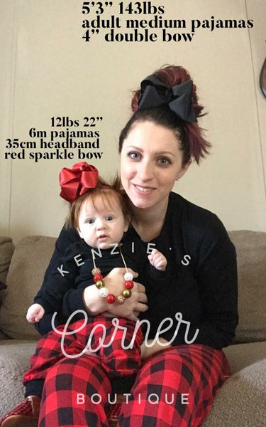 Buffalo plaid pajamas