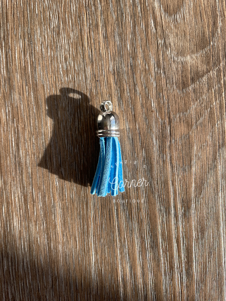 Blank key chain tassels