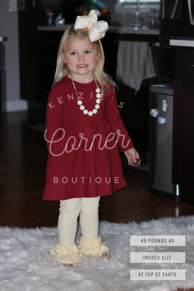 Cranberry 3/4 sleeve pocket tunic