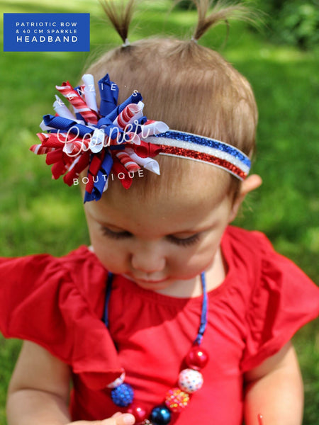 Sparkle elastic headbands headband