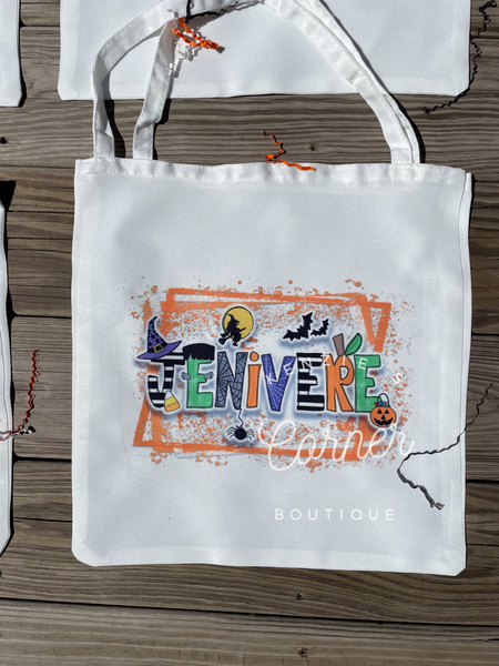 Blank for sublimation canvas tote bag