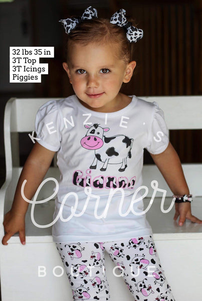 Blank Sublimation child White short sleeve puff sleeve top