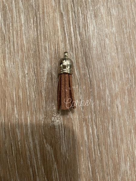 Blank key chain tassels