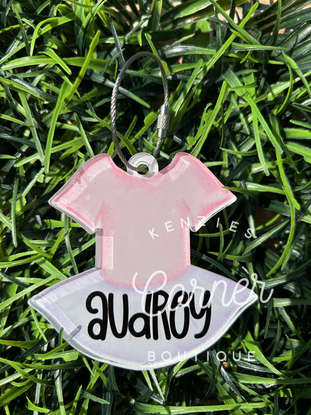 Blank Acrylic princess tag