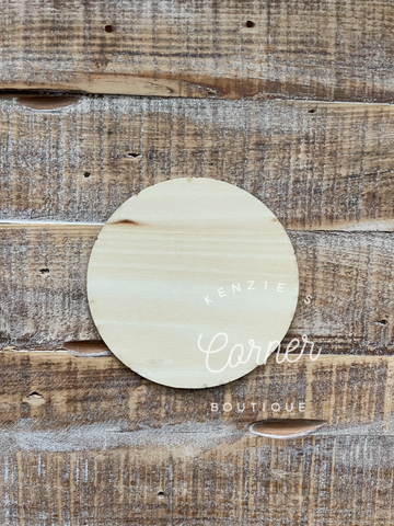 Blank sublimation wooden disks