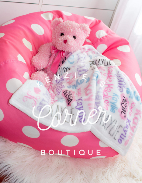 Custom made baby Blanket