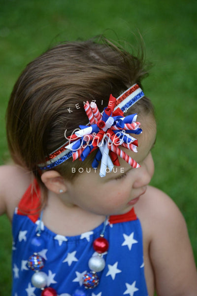 Sparkle elastic headbands headband