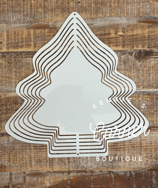 Blank sublimation wind spinner