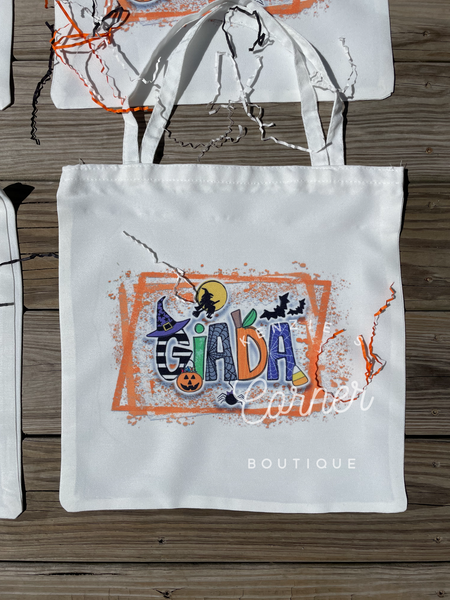 Blank for sublimation canvas tote bag