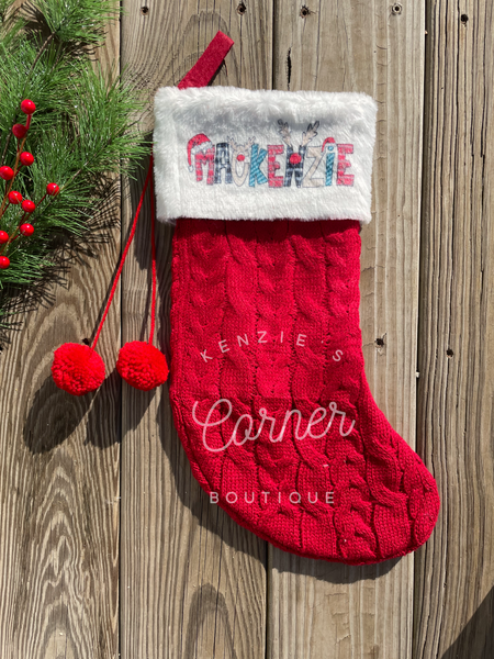 Blank Sublimation stocking